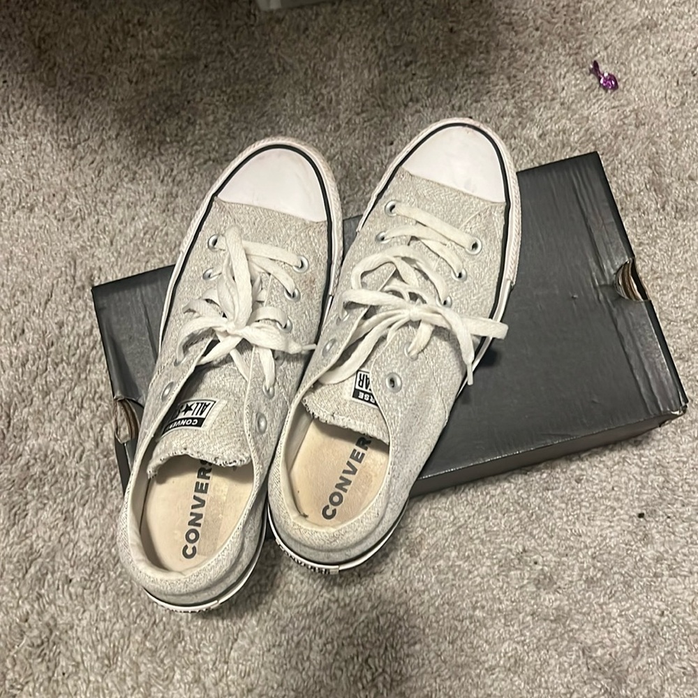 Grey Low Converse